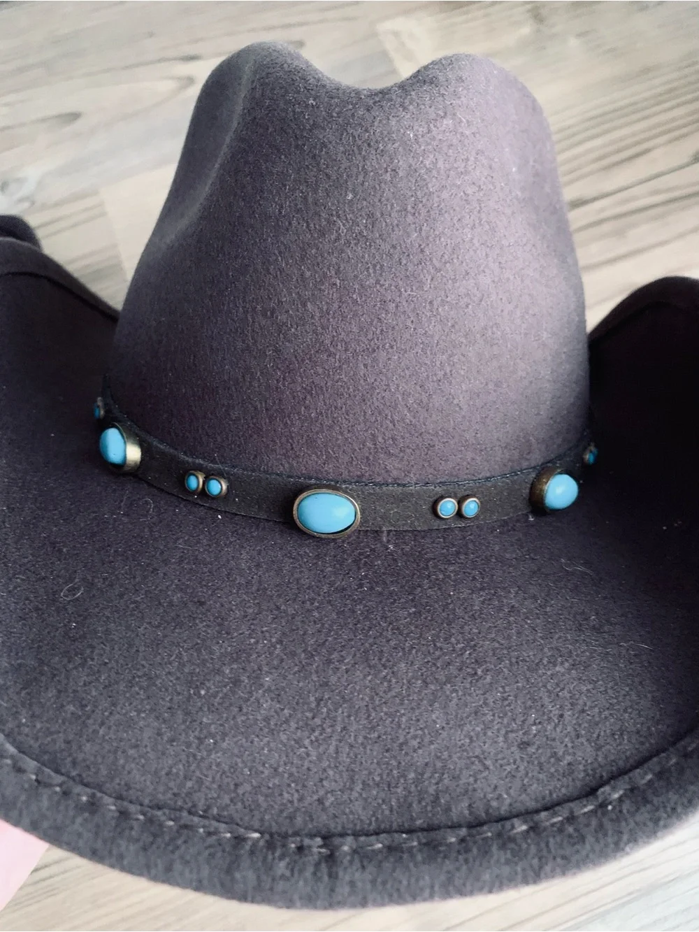 Bullhide Omaha Kids Wool Felt Cowboy Hat Chocolate Sz M, 0866CH